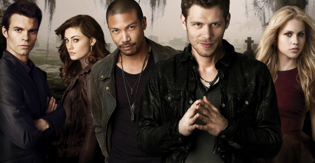 L to R: Elijah, Hayley, Marcel, Klaus, Rebekah