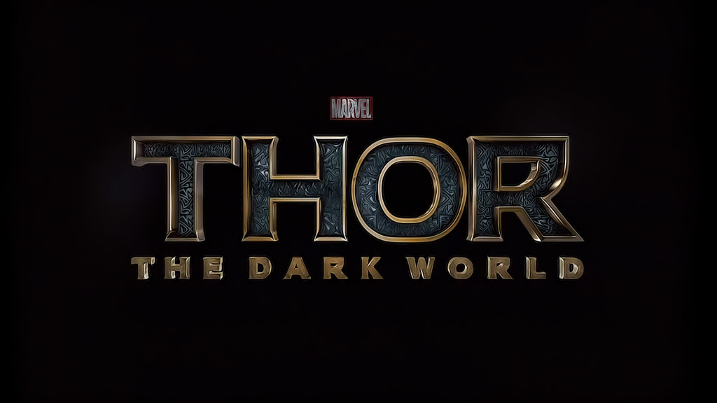 Thor: The Dark World Logo Wallpaper